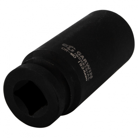 GARWIN PRO Головка, 1/2", 27 мм, торцевая, 6-гранная, ударная, глубокая