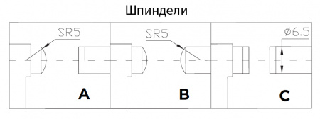 ASIMETO Микрометр для измерения листового металла 0,01 мм, 25-50 мм, H=100мм, тип С