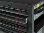 JTC-S1074 Тележка инструментальная 7 секций серая JTC