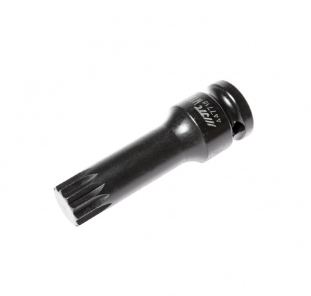 JTC Бита-головка 1/2" SPLINE М18 ударная L=78 мм 
