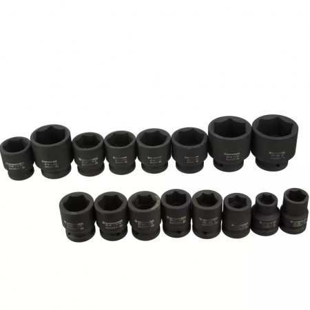 GARWIN PRO Набор ударных головок дюймовых 3/4", 56 мм, 20 пр., 3/4" — 2"