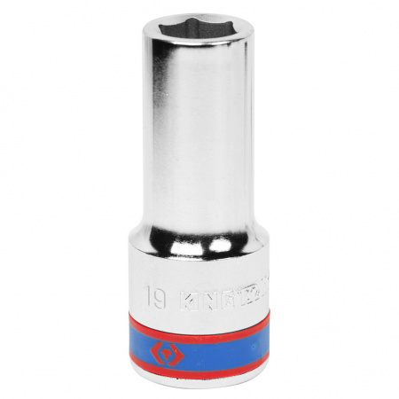KING TONY Головка торцевая глубокая шестигранная 3/4", 19 мм