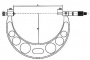 ASIMETO Микрометр цифровой IP65 0,001 мм, 800-900 мм 4 / 2