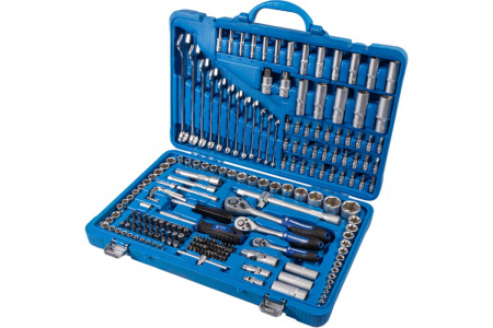 СТАНКОИМПОРТ Набор инструмента 1/2", 3/8" и 1/4" на 216 предметов 