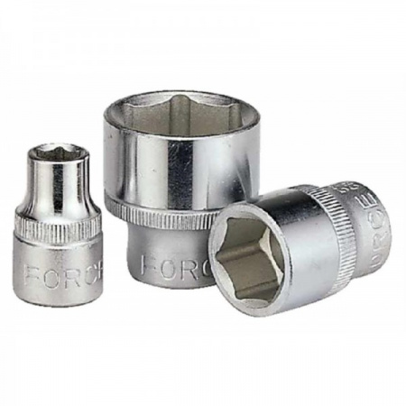 FORCE Головка торцевая 3/8"DR 17 мм 6-гранная