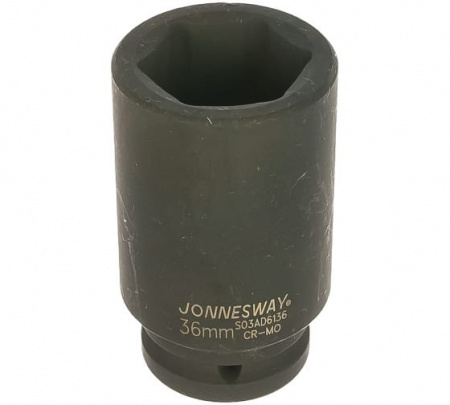 JONNESWAY Головка торцевая ударная глубокая 3/4"DR, 36 мм