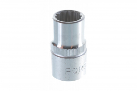 FORCE Головка торцевая 1/2" 12-гранная 13 мм L=38 мм