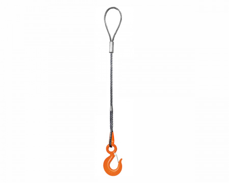 Строп 1СК-0,50 т. (L=6,00м) с кч din 0,75 т опрессовка Magnus-Profi