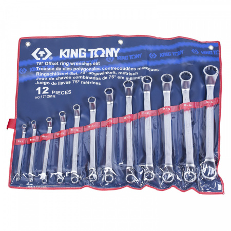 KING TONY Набор накидных ключей, 6-32 мм, 12 предметов