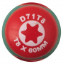 JONNESWAY Отвертка стержневая TORX ANTI-SLIP GRIP, T8x60