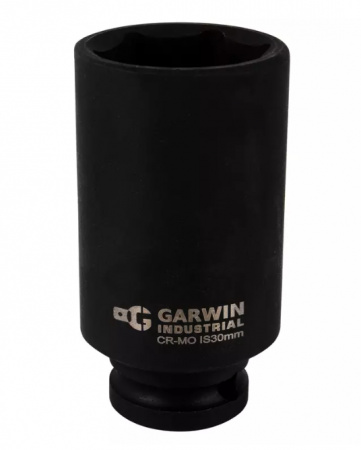 GARWIN Головка торцевая ударная глубокая 1/2", 6 гр, 30 мм