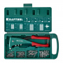 KRAFTOOL X-5F заклепочник с функцией FIX (удержание заклепки) в кейсе