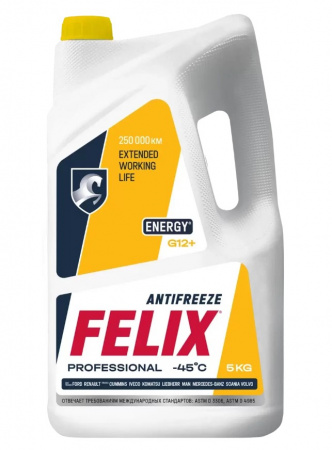 Антифриз FELIX  5л. Energy G-12 желтый