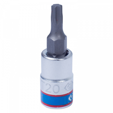 KING TONY Насадка (бита) торцевая 1/4", TORX T20, L = 37 мм 