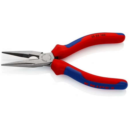Knipex Длинногубцы с режущими кромками, 160 мм, фосфатированные, 2-комп ручки