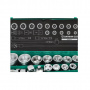 GARWIN PRO Набор торцевых головок 3/4", 6 гр., 19-55 мм, 21 предмет