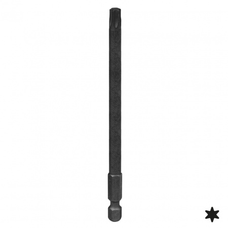 KING TONY Вставка (бита) торцевая 1/4", Torx, Т30, L = 110 мм, для шуруповерта 