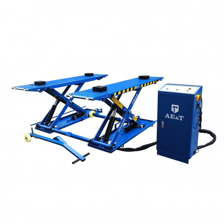 AE&T Мобильный ножничный подъемник F6010 (220 В)