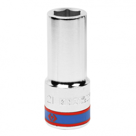 KING TONY Головка торцевая глубокая шестигранная 3/4", 21 мм