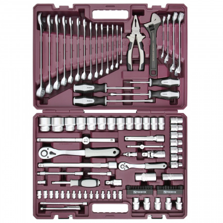 Thorvik Набор инструмента универсальный 1/4", 1/2"DR, 101 предмет
