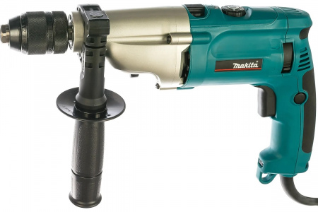 Makita Дрель ударная (1010Вт, БЗП-13мм, 0-1200/2900 об/мин, 2.4кг, подсветка), в кейсе