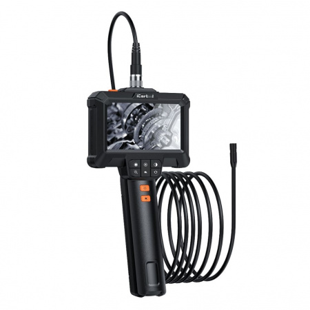 iCartool Эндоскоп промышленный, экран 4.3", 2 Мп, 1 м, 8.5 мм зонд