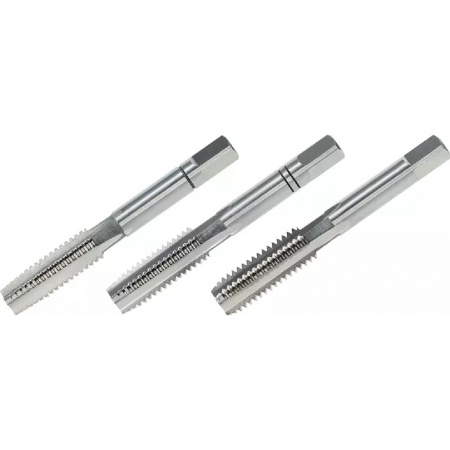 VOLKEL Метчики ручные UNC NR. 5-40, комплект 3 шт., DIN 352, HSS-G