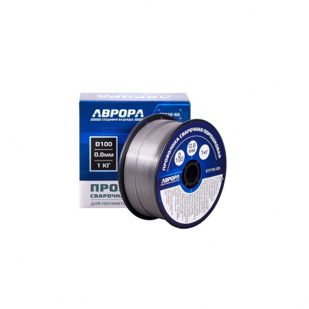AURORA Проволока порошковая E71T-GS d.0.8 мм 1.0 кг D100 NO GAS