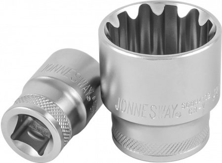 JONNESWAY Головка торцевая SUPER TECH 1/2"DR, 19 мм, 3/4", E24