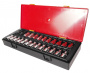 JTC Набор бит-головок 1/2" HEX H4-H14, TORX T20-T60,SPLINE M5-M12 25 предметов