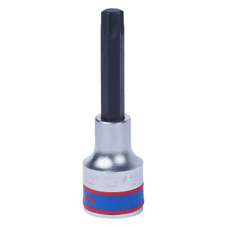 KING TONY Насадка (бита) торцевая 1/2", TORX, T50, L = 80 мм