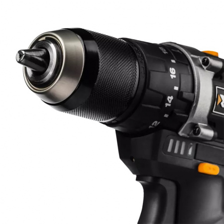 RUNTEC PRO Дрель-шуруповерт ударная аккумуляторная 13 мм 16 В 45 Нм 2000 об/мин 31500 уд/мин 2*2 Ач 