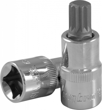 OMBRA Насадка торцевая 1/2"DR с вставкой-битой SPLINE, M12