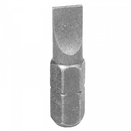 KING TONY Вставка (бита) торцевая 1/4", Slotted, 6х1.0 мм, L = 25 мм