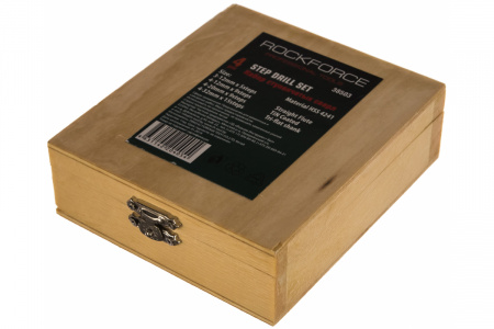 ROCKFORCE Набор ступенчатых сверл (4 пр, HSS 4241) RF-38503