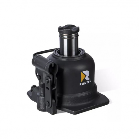 RUNTEC Домкрат бутылочный, двухштоковый, профессиональный 10 т, 125-225 мм