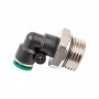 GARWIN PRO Уголок M1/2" цанга 6 мм, с уплотнением, пластм. корпус