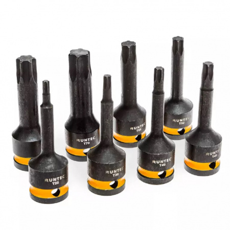 RUNTEC Набор ударных головок с аксессуарами 1/2", 8-32 мм, CrMo в ложементе EVA, 51 предмет