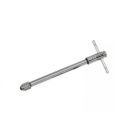 VOLKEL Вороток регулируемый Т-образный с трещоткой, M 3-10 (1/8"-3/8"), удлиненный