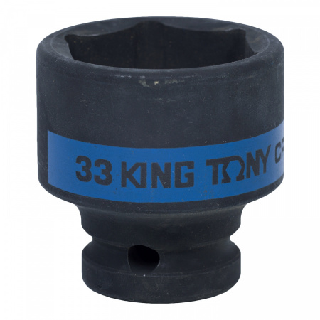 KING TONY Головка торцевая ударная шестигранная 1/2", 33 мм