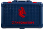 СТАНКОИМПОРТ Набор инструмента 1/2", 1/4", головки, трещотка, ключи, отвертки, воротки, 89 предметов