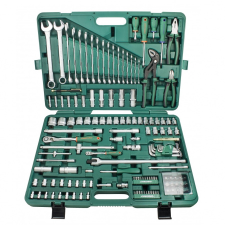 JONNESWAY Набор инструмента универсальный 1/4", 1/2", 142 предмета