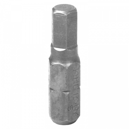 KING TONY Вставка (бита) торцевая 1/4", HEX, 5 мм, L = 25 мм
