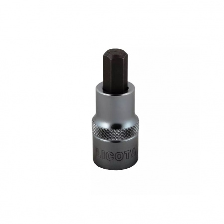 Licota Головка торцевая со вставкой Hex (шестигранник), 1/2", H8, длина 55 мм