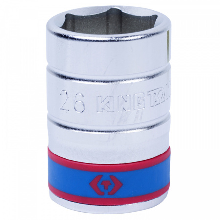 KING TONY Головка торцевая стандартная шестигранная 3/4", 26 мм