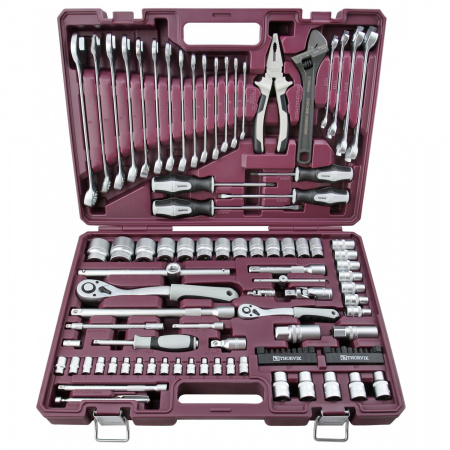 Thorvik Набор инструмента универсальный 1/4", 1/2"DR, 101 предмет